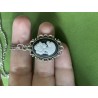 Halsband Kamé Camé Came Svart Kame Viktorian Rostfri kedja