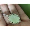 Halsband Kamé Camé Came Svart Kame Viktorian Rostfri kedja