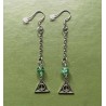 Örhängen Slytherin Deathly Hallows Hogwarts Harry Potter