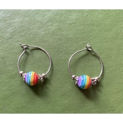 Örhängen Creoler Pride HBTQ...