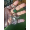 Nyckelring Drake Drakfjäll Fantasy Dragon Grön