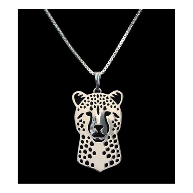 Halsband Gepard Cheetah Kattdjur Savann Afrika