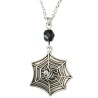 Choker Spindel Halloween Spider Web Spindelnät Svart Halsband