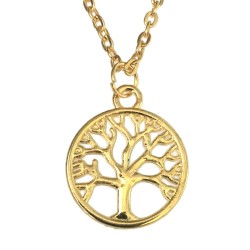 Halsband Livets Träd Guldfärg Tree Of Life  Symbol