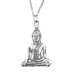 Halsband Buddha Symbol Buddhism Yoga Meditation New Age